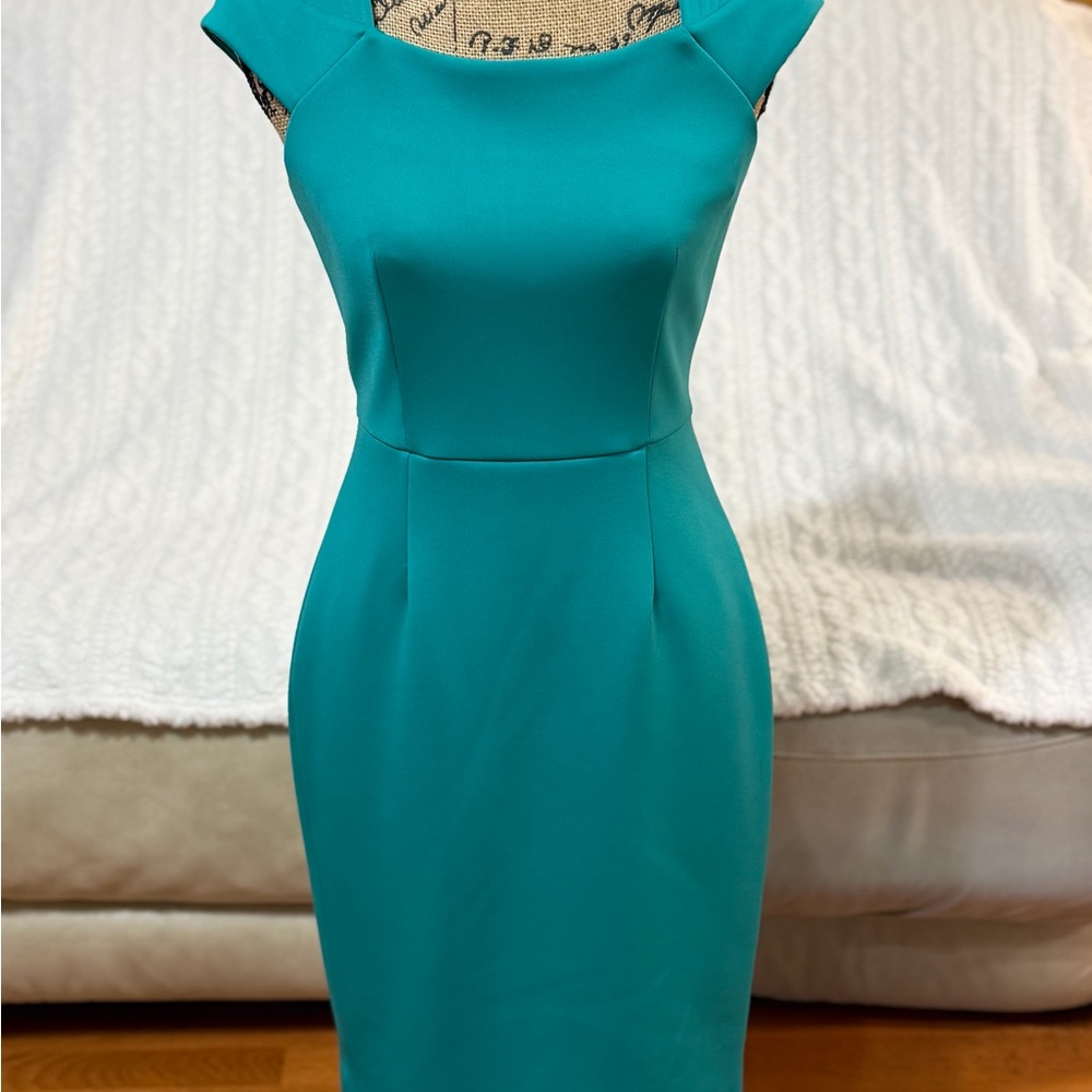 Calvin Klein Teal Midi Dress